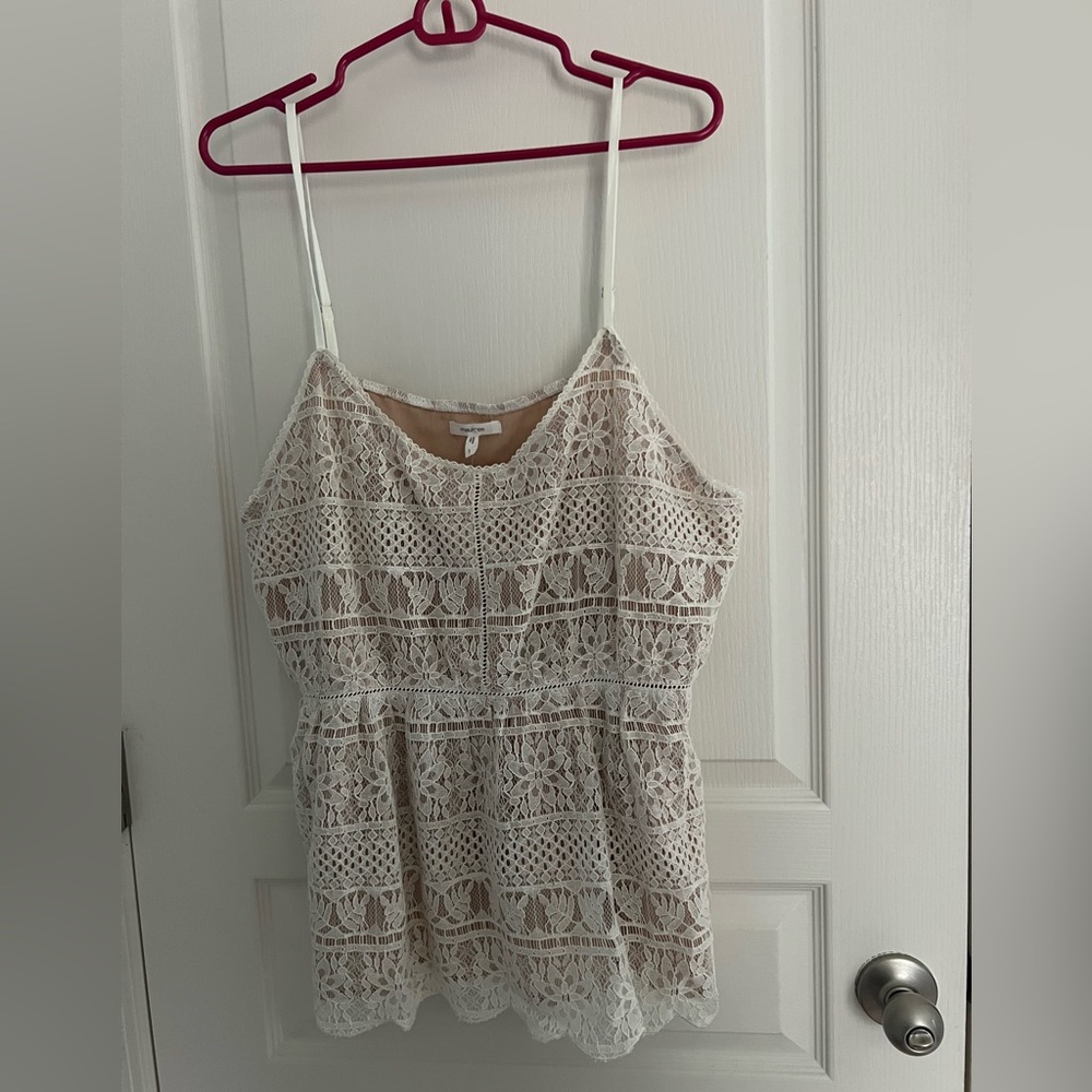 White Lace Women’s Top